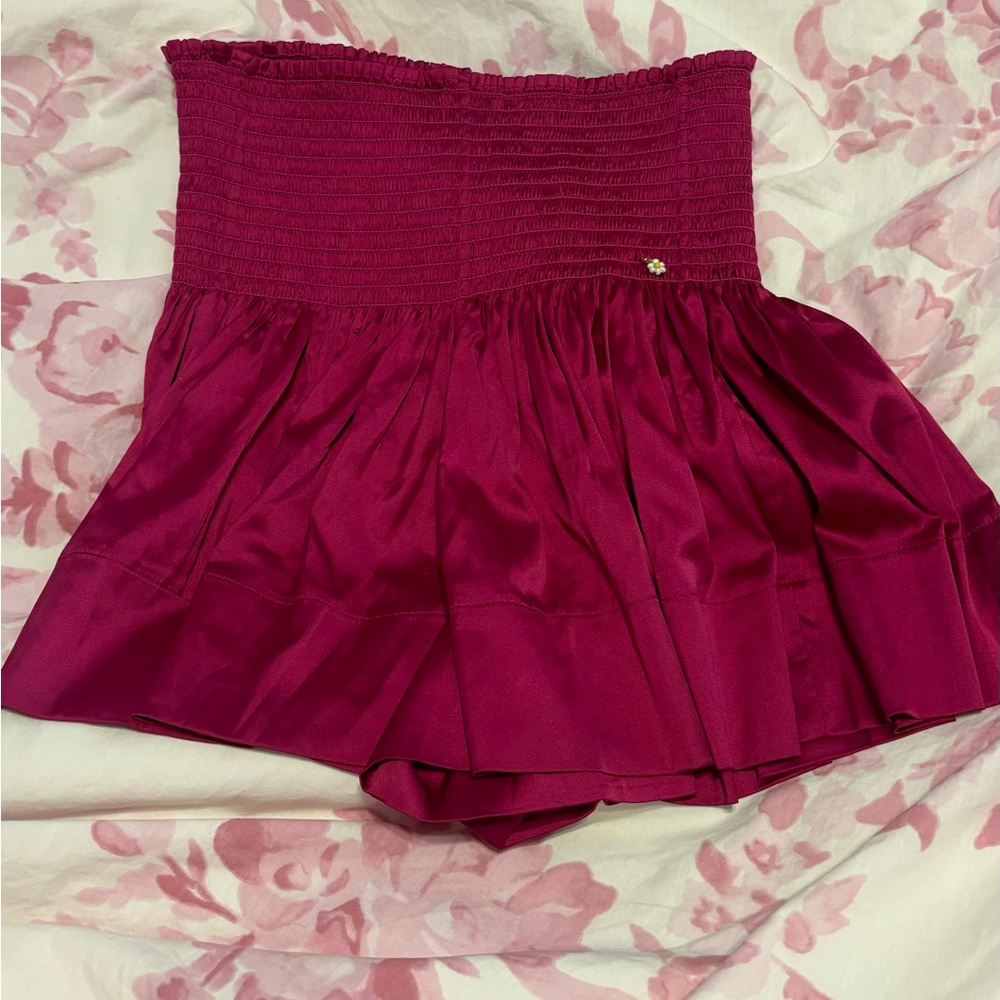 Hot Pink Natural Life Daisy Skort (Shorts)!! Preppy